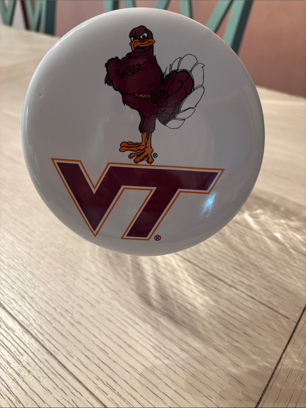 Virginia Tech Glass Jar with Lid